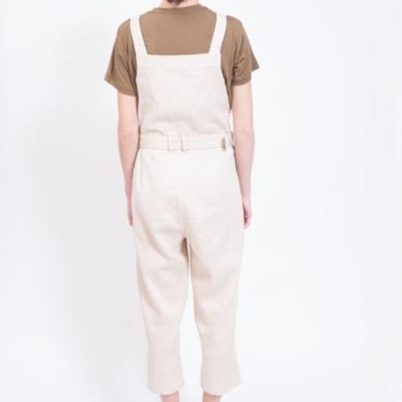 Third Form Workers Linen Blend Jumpsuit Small - Picture 2 of 7